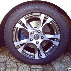 Aluett Typ 01 anthrazit lackiert (Winter)