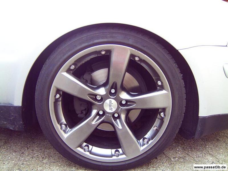 Aluett Typ 01 anthrazit lackiert (Sommer)